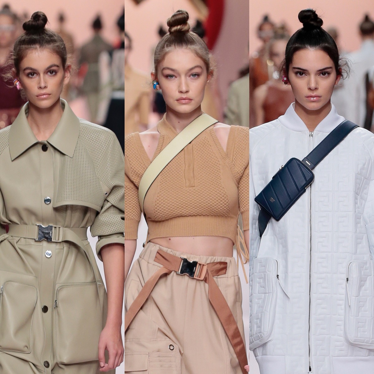 Get Bella's, Kaia's, Kendall's and Gigi's Topknot 