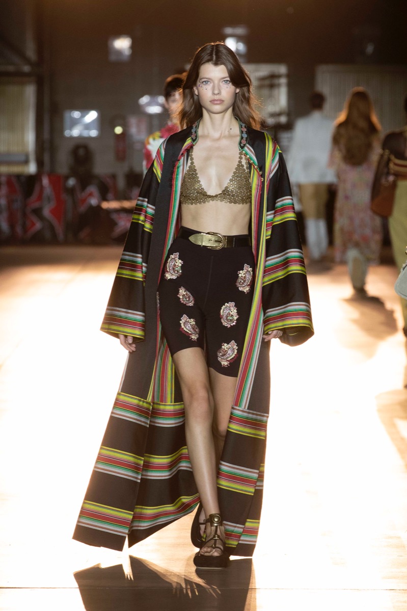 Bras as Tops: Etro SS2022