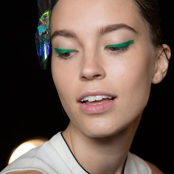 Blue and Green Liners Make A Comeback