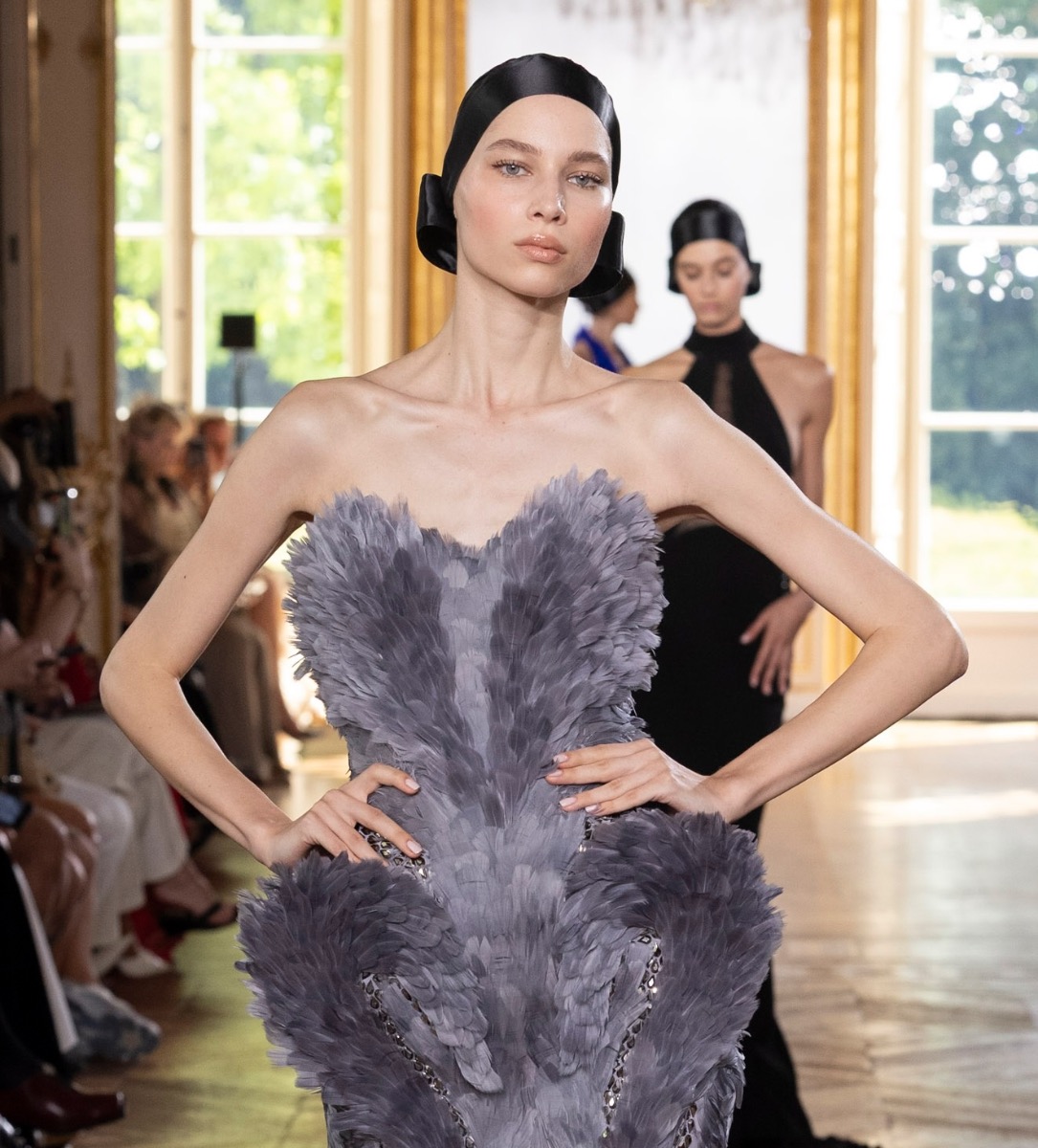 Modern Doll Make Up by Vera Dierckx at Georges Chakra Couture in Paris
