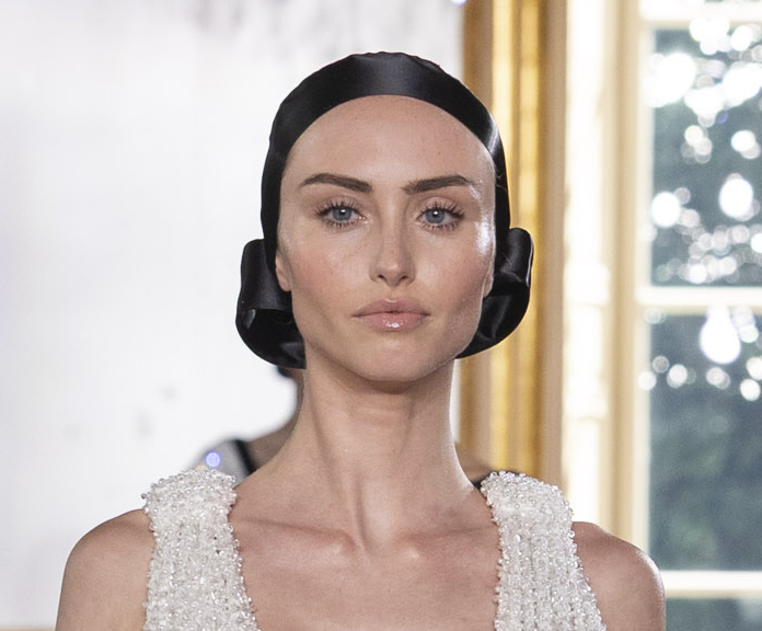 Modern Doll Make Up by Vera Dierckx at Georges Chakra Couture in Paris