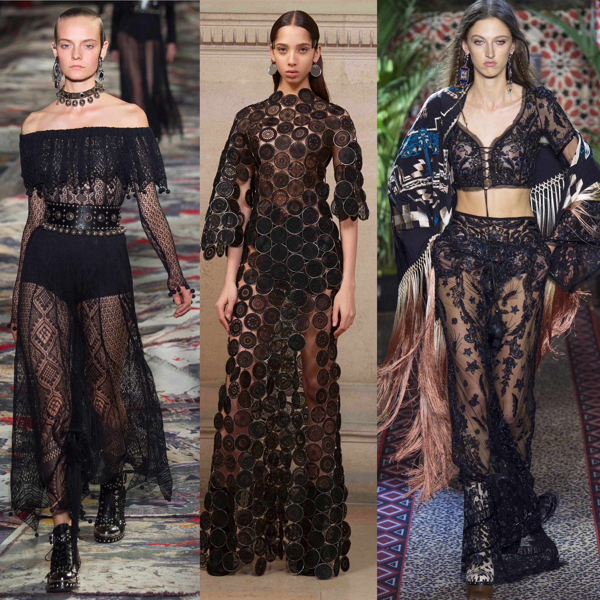 5 Ways to Wear Black Lace